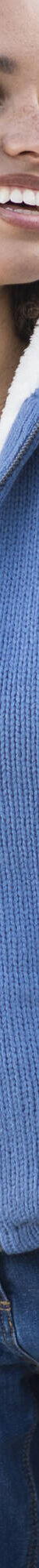 Gilet zippé fourré maille moulinée (bleu grisé) Gilet zippé fourré maille moulinée (bleu grisé)